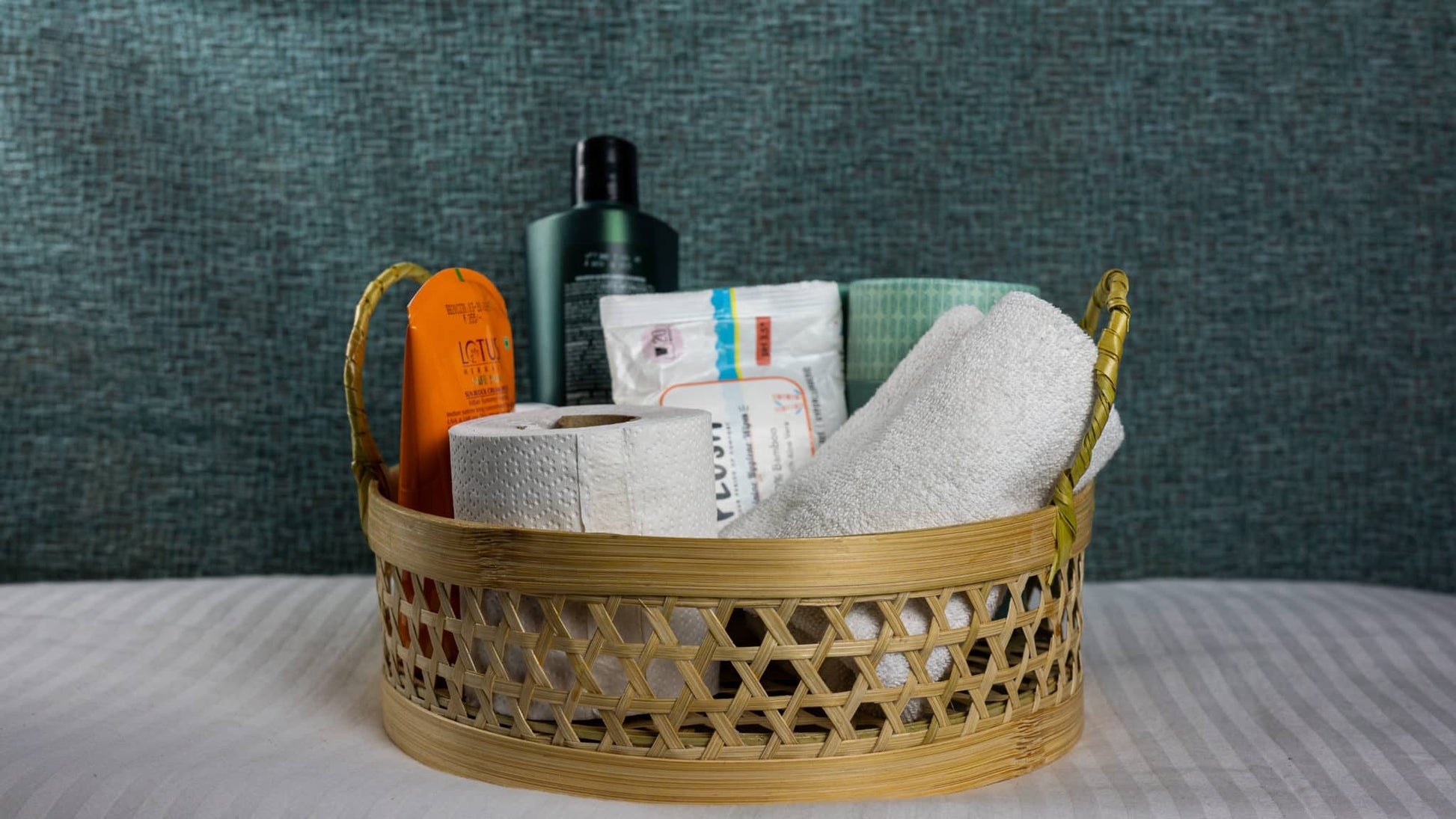 bamboo storage tray for home