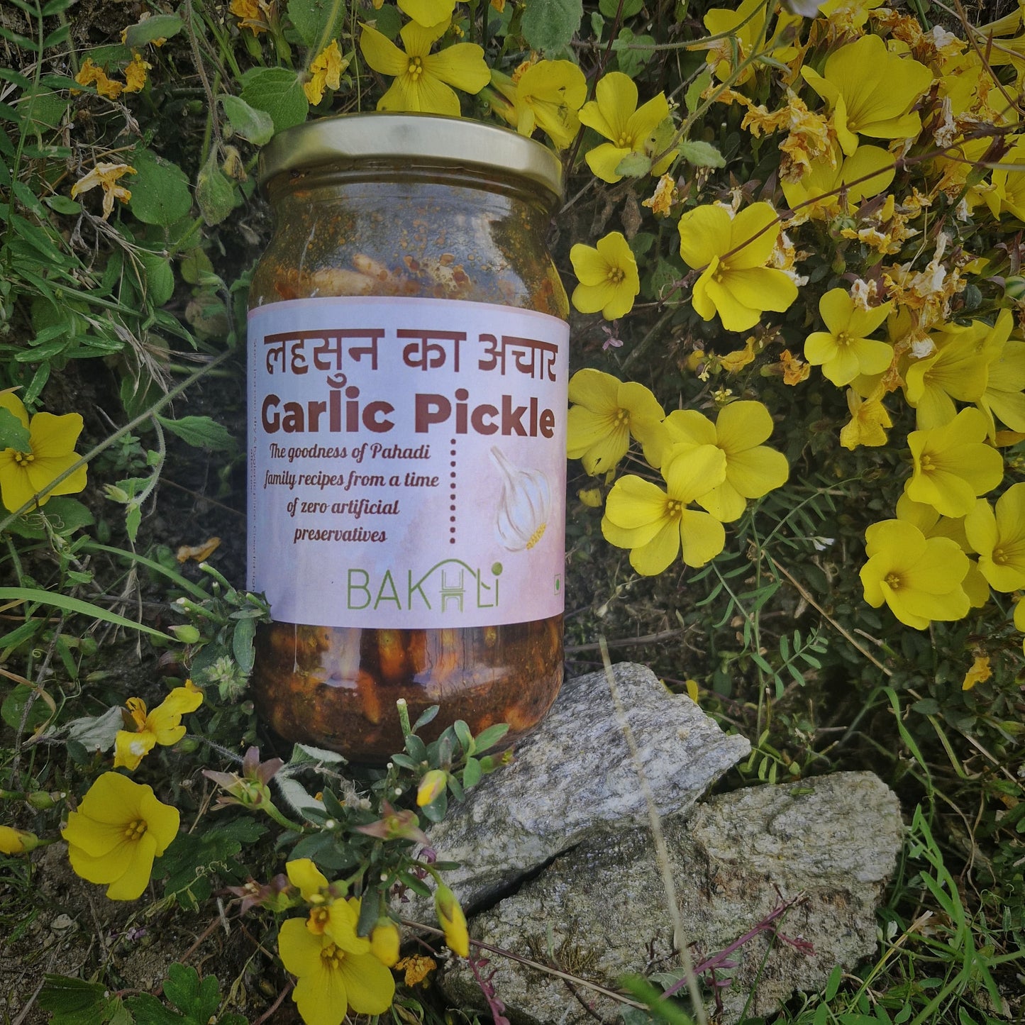 Garlic pickle zero artificial preservatives - 400 gm
