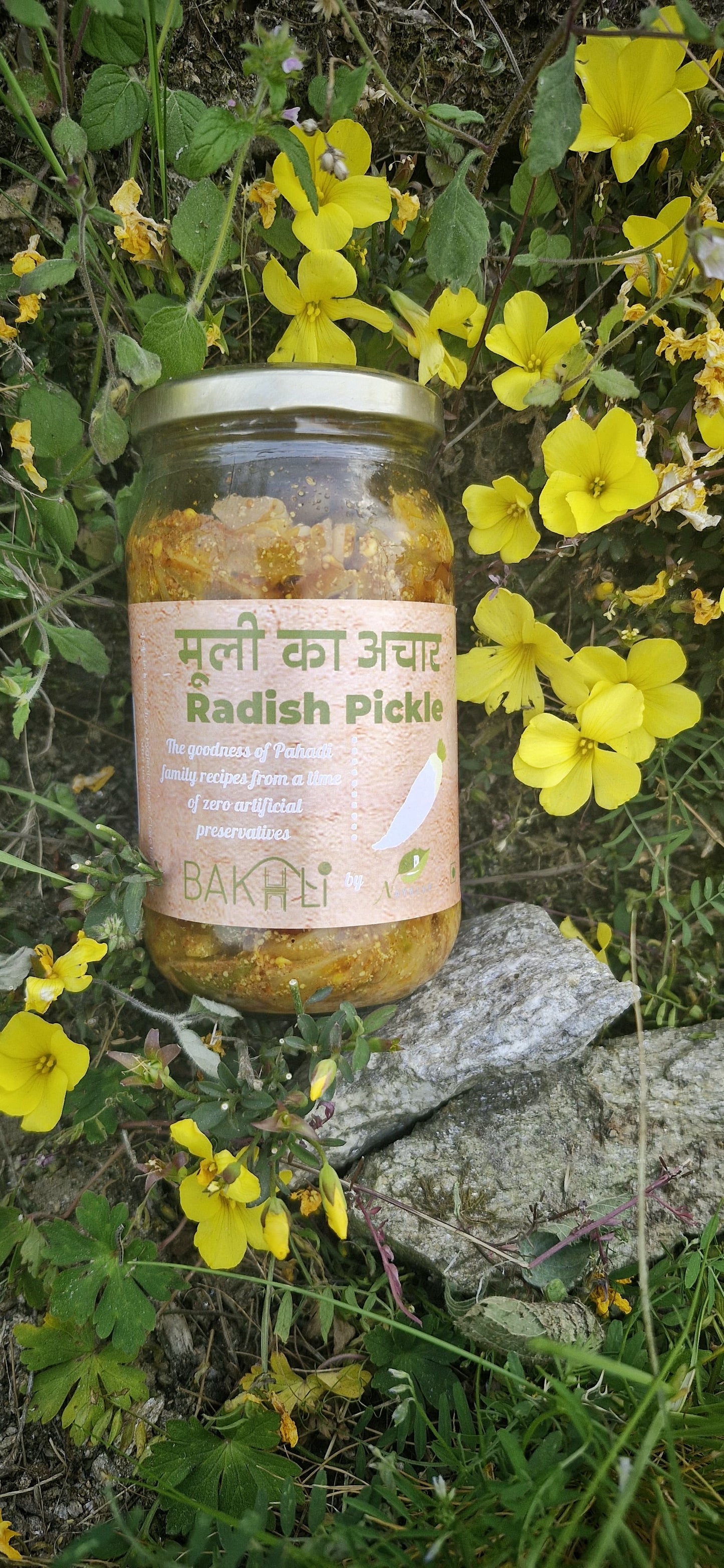 Radish pickle zero artificial preservatives - 400 gm