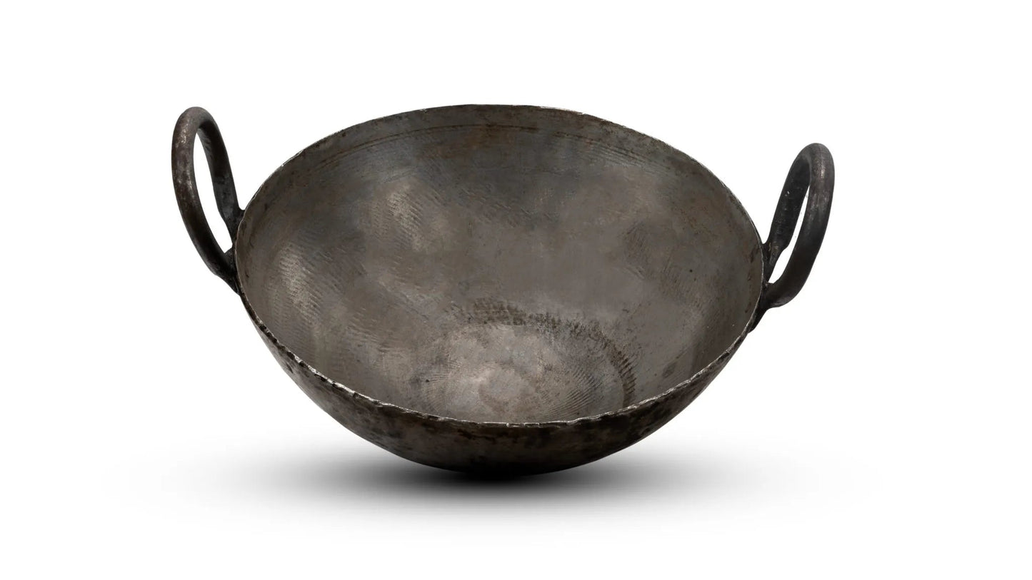 Handmade Iron Kadai from Lohaghat