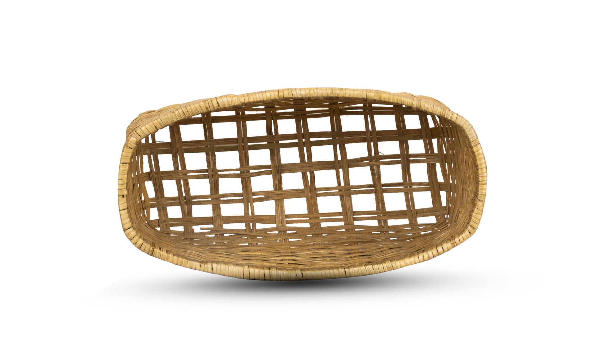 Handcrafted Nayalap Bamboo Magazine holder on white background
