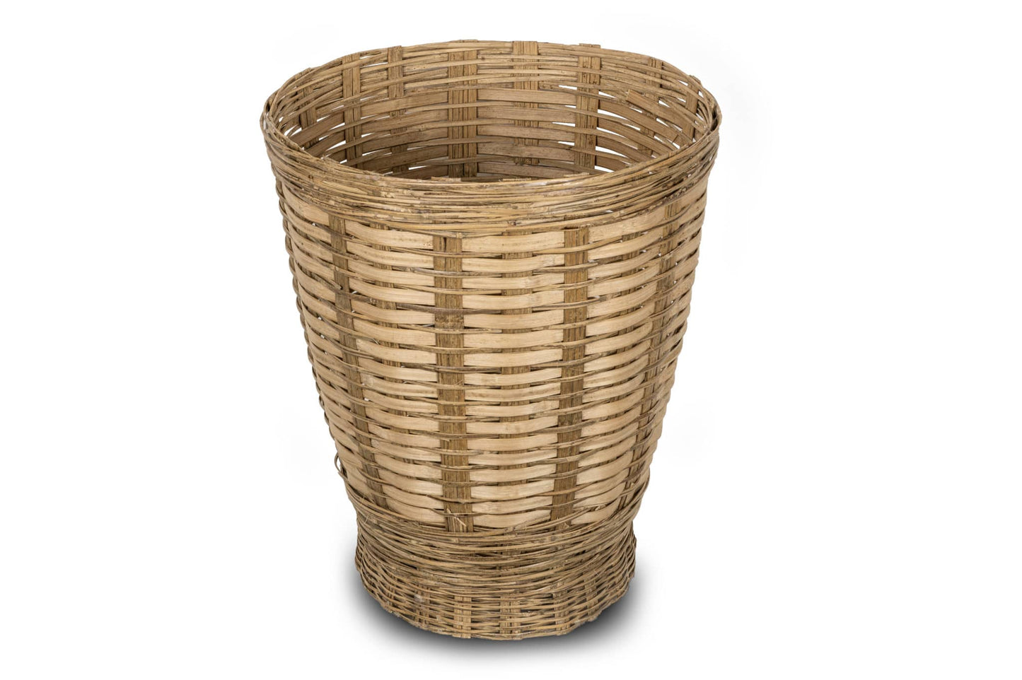 Handcrafted Ringal Dustbin | 26cm diameter x 29cm height