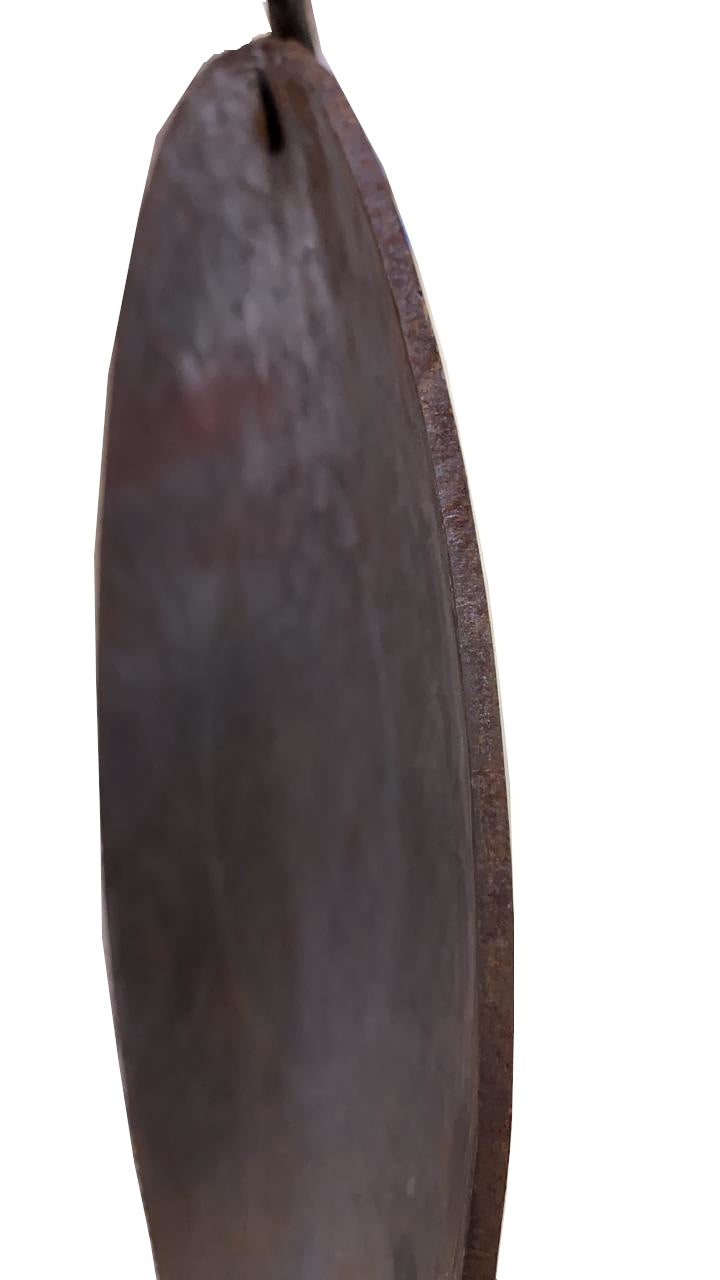 Hand Hammered Iron Tawa. Thickness 3mm