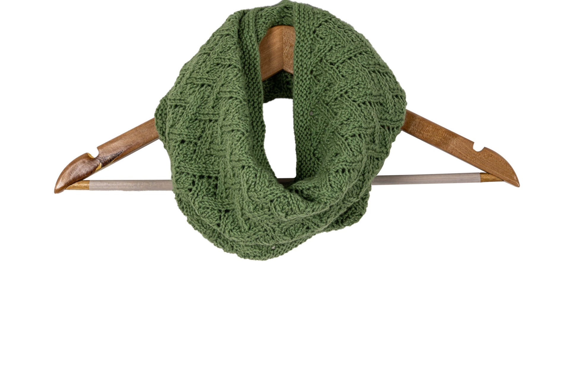 Cowl Neck. Pure Wool. 90cm x 30cm