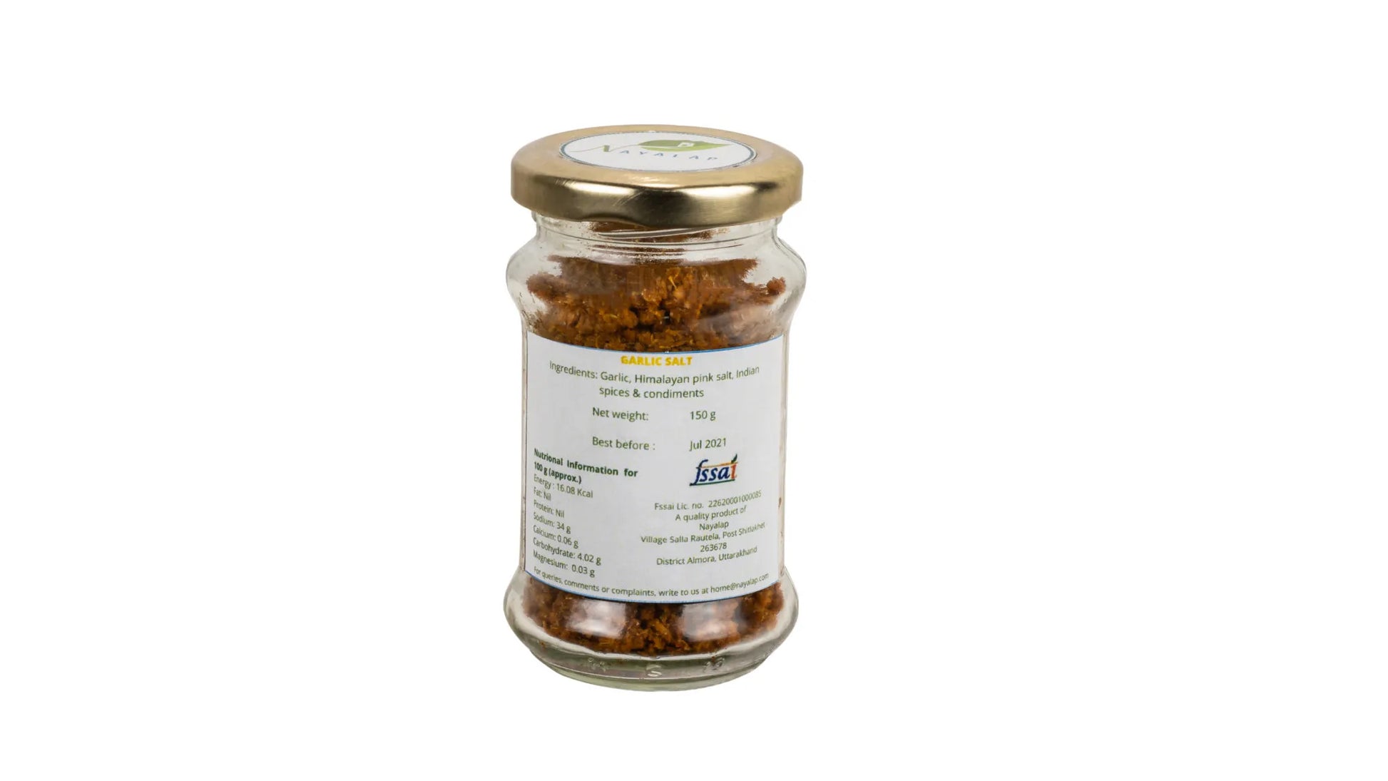 Garlic Salt Back