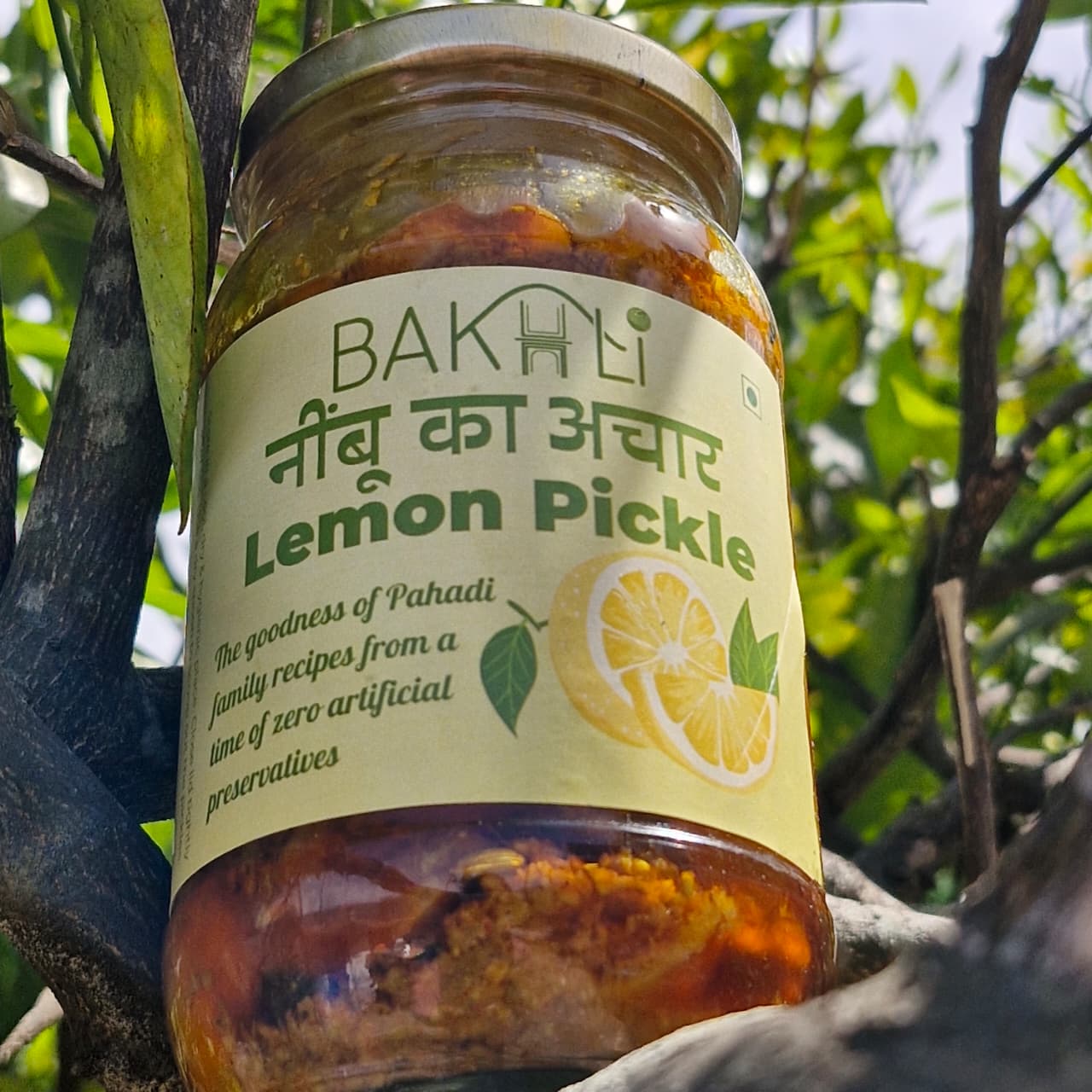 Lemon Pickle with zero artificial preservatives - 400 gm (Copy)