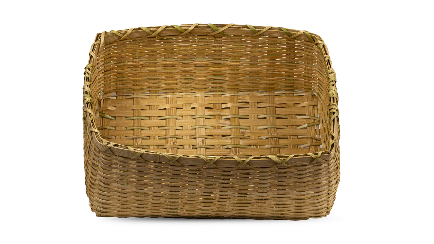 Bamboo Square Drawer Basket