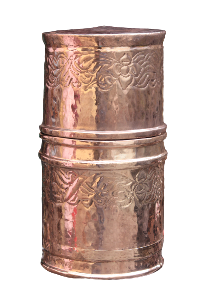 Pure Hammered Copper Water Filter 10l
